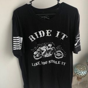 Grunt style motorcycle shirt